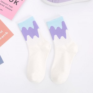 Manufacturers Turkey Home Shiny Chenille Funny Design Cute Custom Women Socks