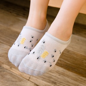 Sifot Children’s Thin Boat Socks Boys And Girls Baby Invisible Mesh Transparent Socks