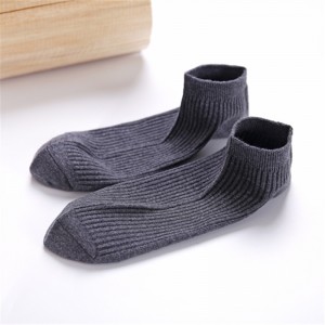 Sifot Wholesale Custom Cotton Solid Plain Classic Men Business Ankle Socks