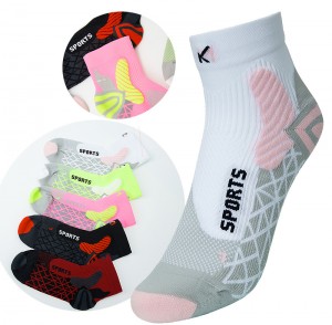 Sifot High quality Crew  Qrip Cotton Logo Designer Unisex Compression Custom Sport Mens Socks