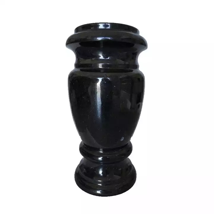 A vase used in a cemetery