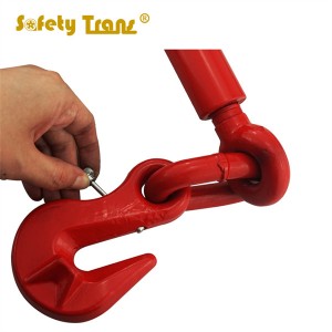 2019 High quality G80 Alloy Carton Steel Forged Us Type Standard Ratchet Type Chain Load Binder