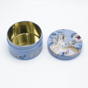 Round Tin Box OR0677A-01 For Chocolate