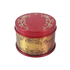 Discountable price Truffle Tins - Tiny round tin box OR0502A-01 for health care products – Jingli