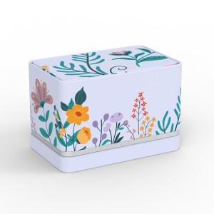 Rectangle Tin Box ER2466A For Lotion Packaging