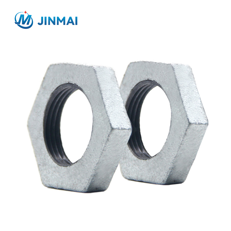 China Supplier High Quality Hardware Malleable locknut Pipe Fitting for oil transportation
