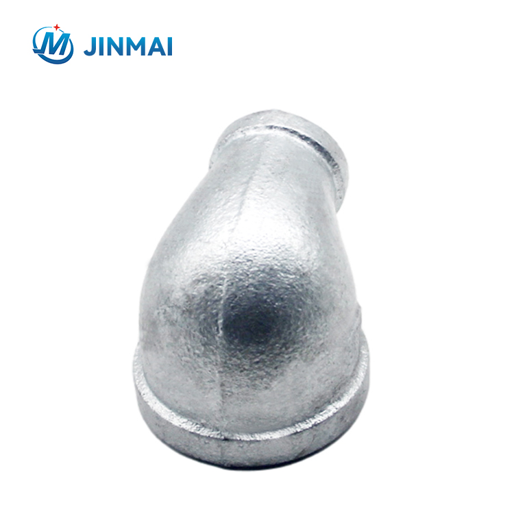 Malleable cast iron pipe fittings BS Reducing Elbow used for plumbing materials black malleable cast iron pipe fittings