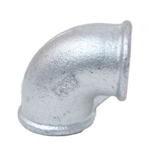 Malleable iron Pipe Fitting Beaded 90 Degree Elbow