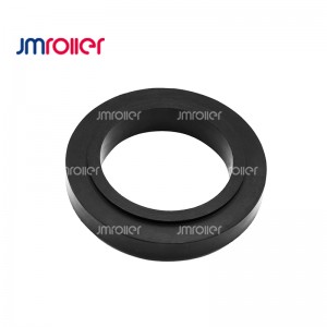 Customized high Tolerance Return roller / Impact roller idler Black seal rubber “o” ring