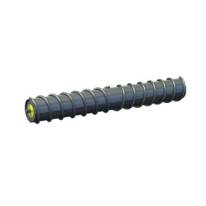 Steel Screw Rubber Spiral Roller for industry machinery belt conveyor