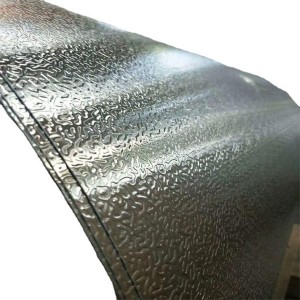 Reasonable price  White Aluminum Coil Stock  - Embossed aluminum sheet in coil roll 1050 1200 5083 5 bars/diamond aluminum tread plate – Huifeng