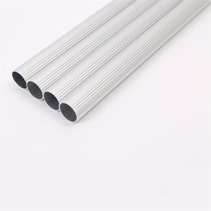 Extrusion Profiles With Mill Finish Aluminium Tubes /Round Bar Aluminum Alloy Pipe 1