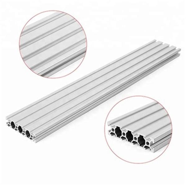 Wholesale Price Aluminum Decorating Extrusion - 2020 3030 4040 4080 T Slot Aluminium Extrusion Profiles V Slot 20×40 for rail Custom Black Industrial Frame China Supplier – Huifeng detail pictures