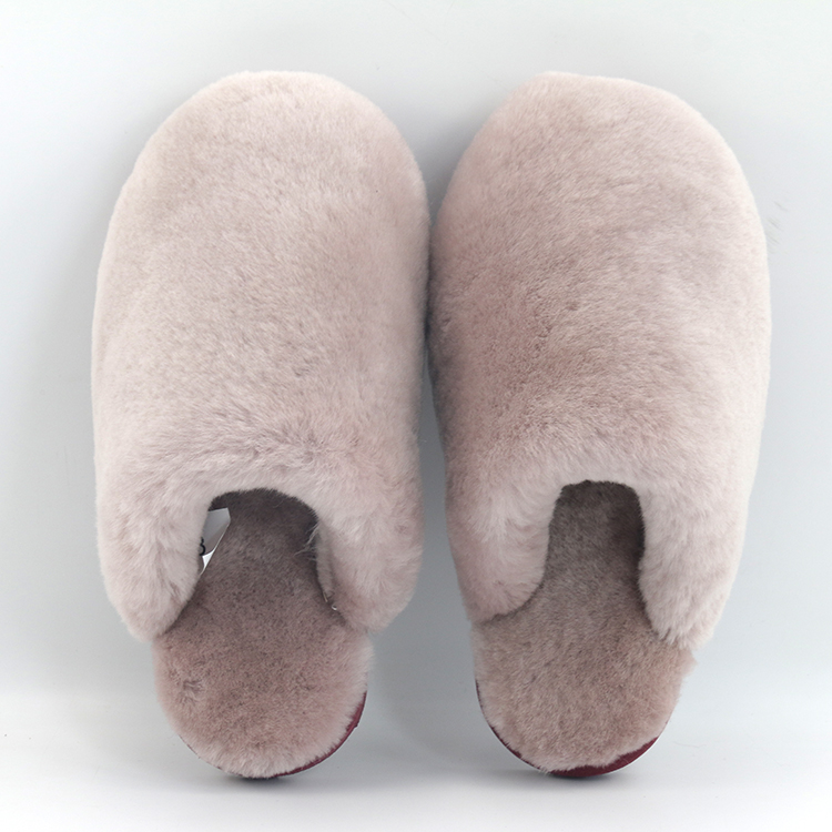 1real sheepskin slippers