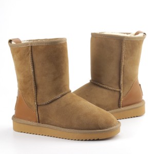 Classic Real Sheepskin Ankle Snow Boots