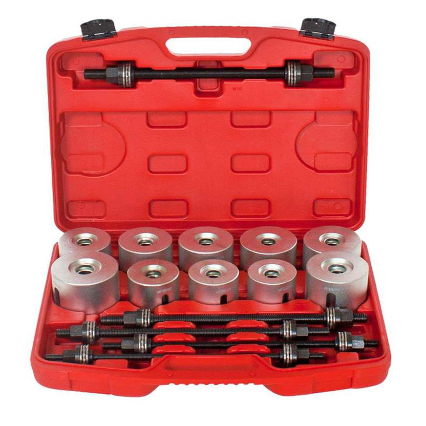 New Delivery for Suspension Bush Tool - 27pc Universal Car Bearing Extraction Insertion Tools Set Bushing Seal Driver Removal Tool Kit – JOCEN