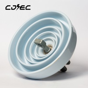 Manufacturer for 100kn Fog Type Glass Insulator - 160kN Anti fog type porcelain Ceramic isolators – Johnson