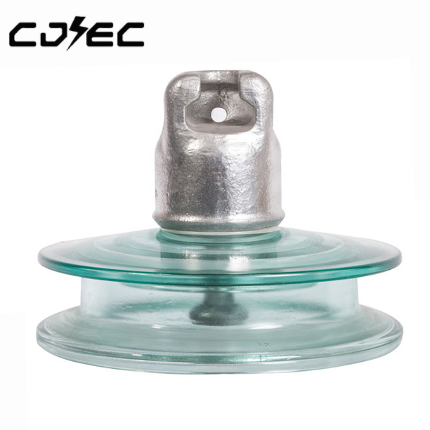 Fixed Competitive Price Low Tension Glass Insulator - Good Quality High voltage electric Double Shed Antifog Type Glass Insulator 70KN 100KN 120kn – Johnson