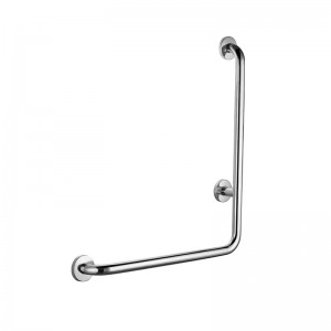 Well-designed Fancy Grab Bars - Bathroom Handrails/Stainless Steel Support Grab Rails/Toilet Shower Grab Bar/Elderly Barrier-Free L-Shaped Safety Toilet Thicken Armrest  – Juyuan