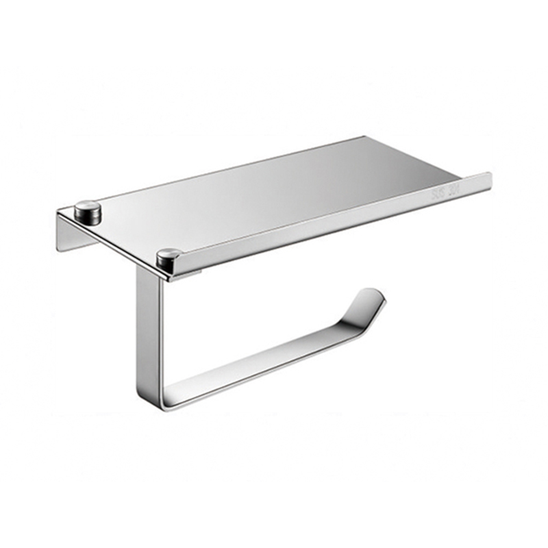 OEM Customized Paper Towel Fold Types - Toilet Paper Holder SUS304 Stainless Steel Wall Mount Brushed – Juyuan