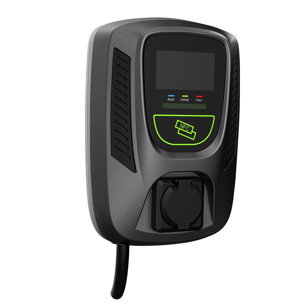 2021 New Style Chargepoint Home Flex - 11kw Type2 Wall-Mounted AC EV Charger with 4.3 Inch Screen with Ocpp –