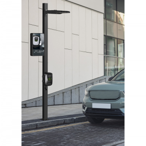 JNT-EVCP3-EU Manufacture highway modern mount bracket design electric charging smart street light pole