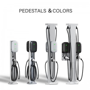 NA IK08 IP54 enclosure residential electric car charging stations with 18ft cable