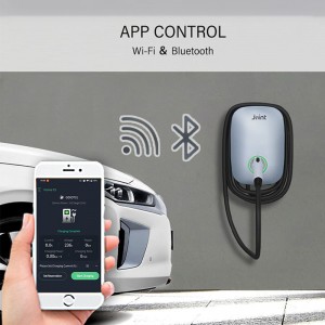 NA Type 1 Level 2 Wall-Mounted EV Car Charger Wallbox with ETL Approval