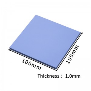 Discountable price Lms Soft Silicone High Die Cut Customized Thermal Conductivity Pad