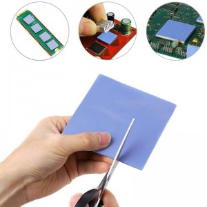 Discountable price Lms Soft Silicone High Die Cut Customized Thermal Conductivity Pad