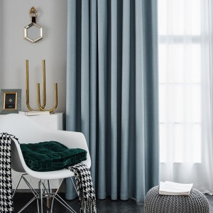 Blackout Curtains Simple Modern Living Room Bedroom Opaque Curtains Wholesale