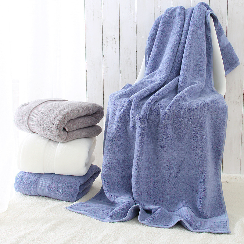 Factory wholesale Refreshing Towel - Customized Thickened And Enlarged Cotton Towel Bath Towel 80*160cm  – Jiuling