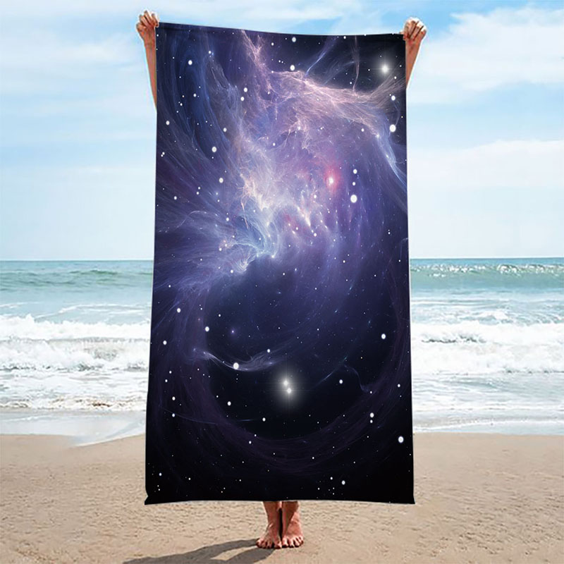 European and American hot selling printed beach towels