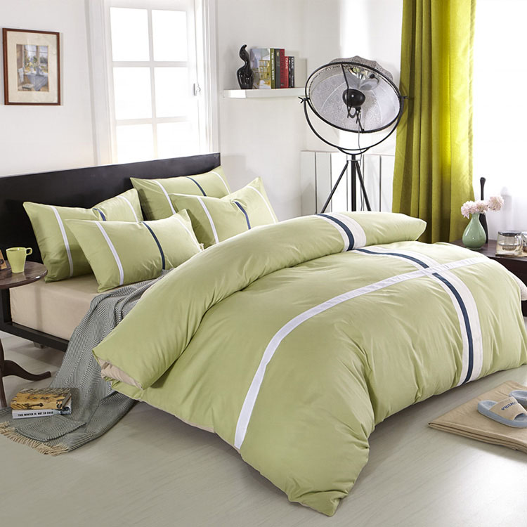 European and American hot selling simple style bedding set Featured Image