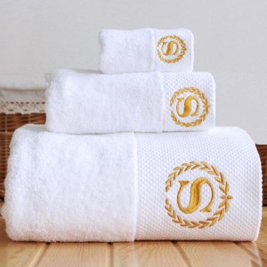 Hotel towel cotton wholesale bath towel beauty salon square towel
