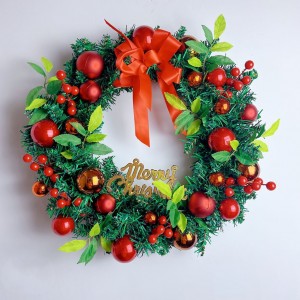 Christmas decorations in Europe and America front door home decoration garland