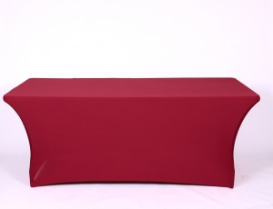 Excellent quality 8ft Rectangular Tablecloth - 4FT 6FT 8FT Elastic Rectangular Table Cover  – Jiuling