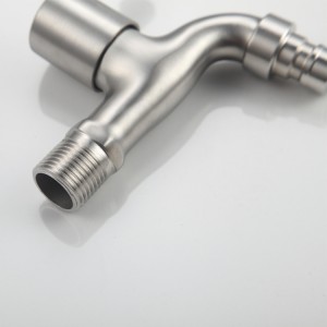 304 stainless steel material bibcock tap for washing machine