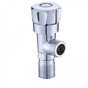 China supplier plastic handwheel angle valve for bathroom