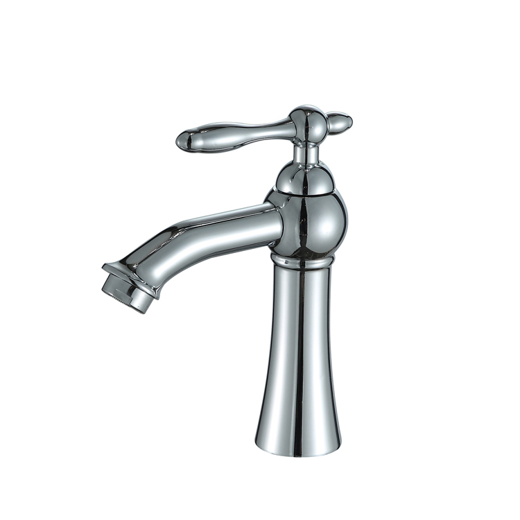 One of Hottest for Single Handle Bibcock Tap - Cheap chrome bathroom faucet – Jooka
