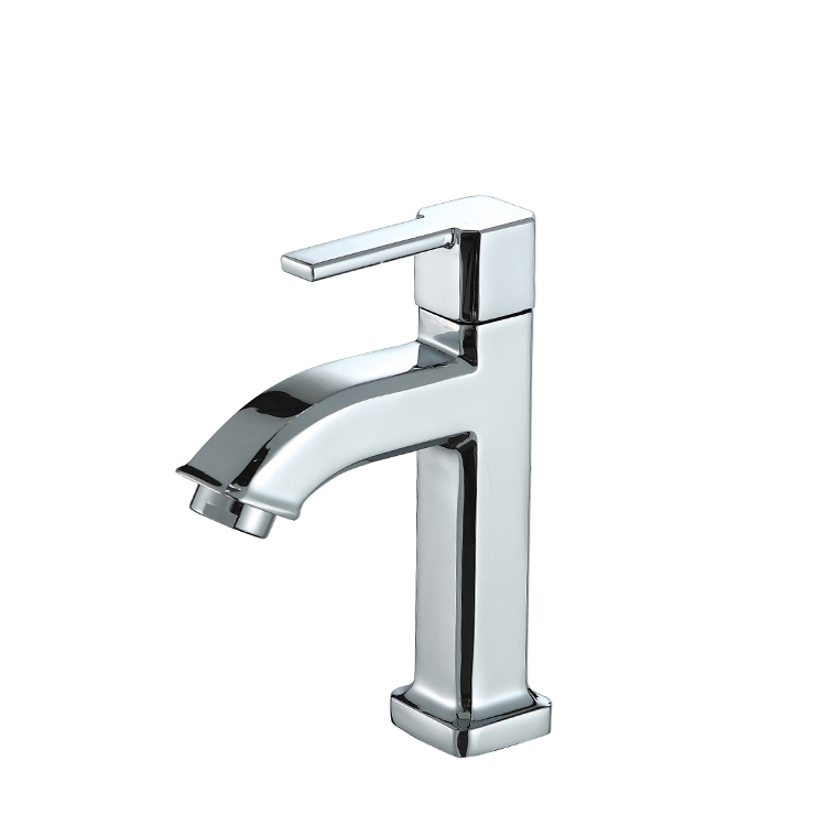Cheap PriceList for Grifo Para Cocina - chrome single cold cheap basin tap bathroom basin faucets – Jooka