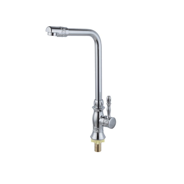 High reputation Square Basin Faucet - China factory manufactory chorm plated kitchen faucet – Jooka