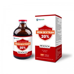 Iron Dextran Injection 20% for Animals Treat IronDeficiency Anemia