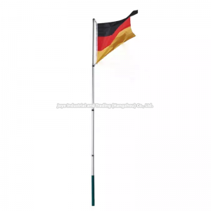 Joyeleisure Extension-able 4 Meter Telescopic Flag Pole With Flag