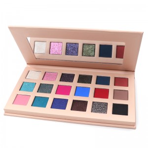China Natural Eyeshadow Factory –  Wholesale Price Makeup High Pigment Customized Brand Available Glitter Eye Shadow Platter – JOYO