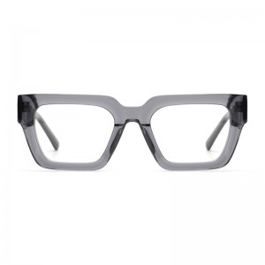 JOYSEE 2021 1493 Factory direct high quality thick acetate glasses frame Handmade unisex transparent grey optical eyeglasses