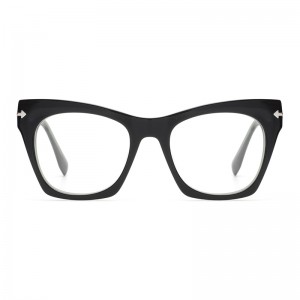 Joysee 2021 1580 Retro cat eye brand design optical frame thick high quality women eyewear prescription spectacle optical eye glasses