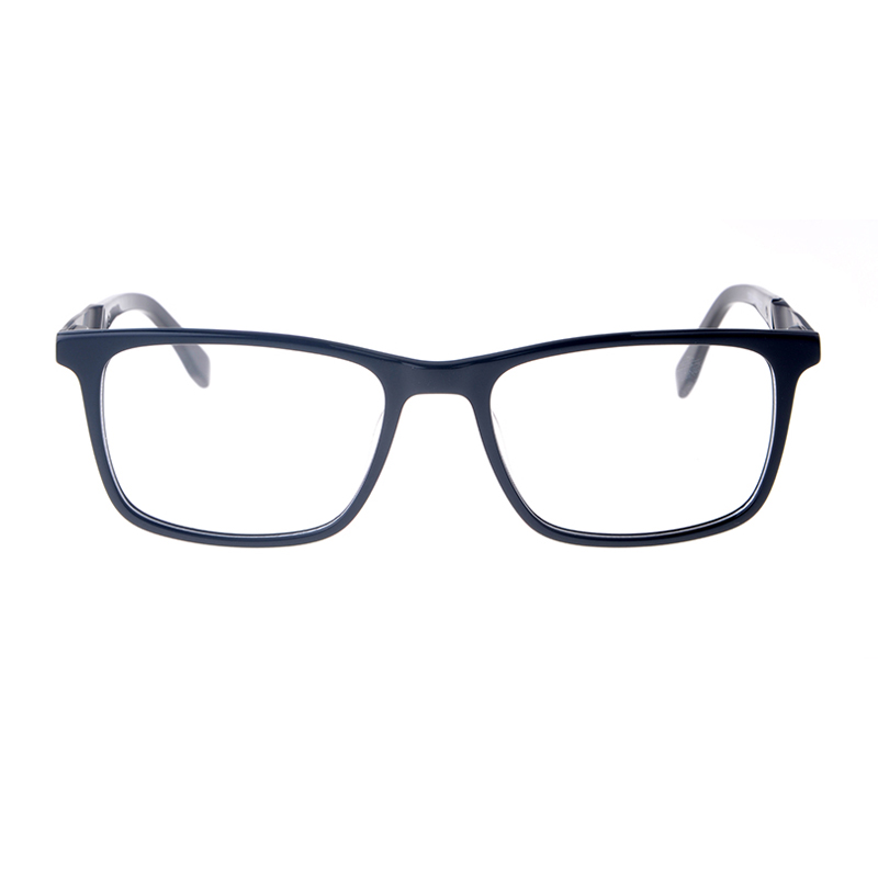 Professional China Metal Optical Frames - Joysee 2021 17431 Wholesale eyeglasses optical frames acetate, square unisex optical frames – Joysee detail pictures