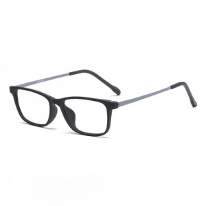 China wholesale Optical Eyeglasses - Joysee 2021 9832 Black Series Splicing Asymmetrical Color Rubber Titanium Frames Optical Eyewear Glasses – Joysee
