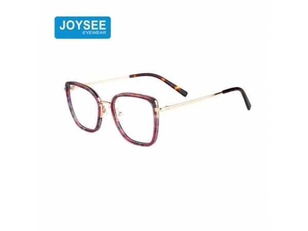 Good Quality Optical Glasses - Joysee 2021 9466H New Collection Acetate With Metal Frame Cat Eye Glass Quality Best Seller – Joysee